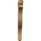 Ekena Millwork Funston Craftsman Rough Sawn Bracket, Western Red Cedar, 4"W x 42"D x 42"H BKT04X42X42FST04RWR - alternate 3